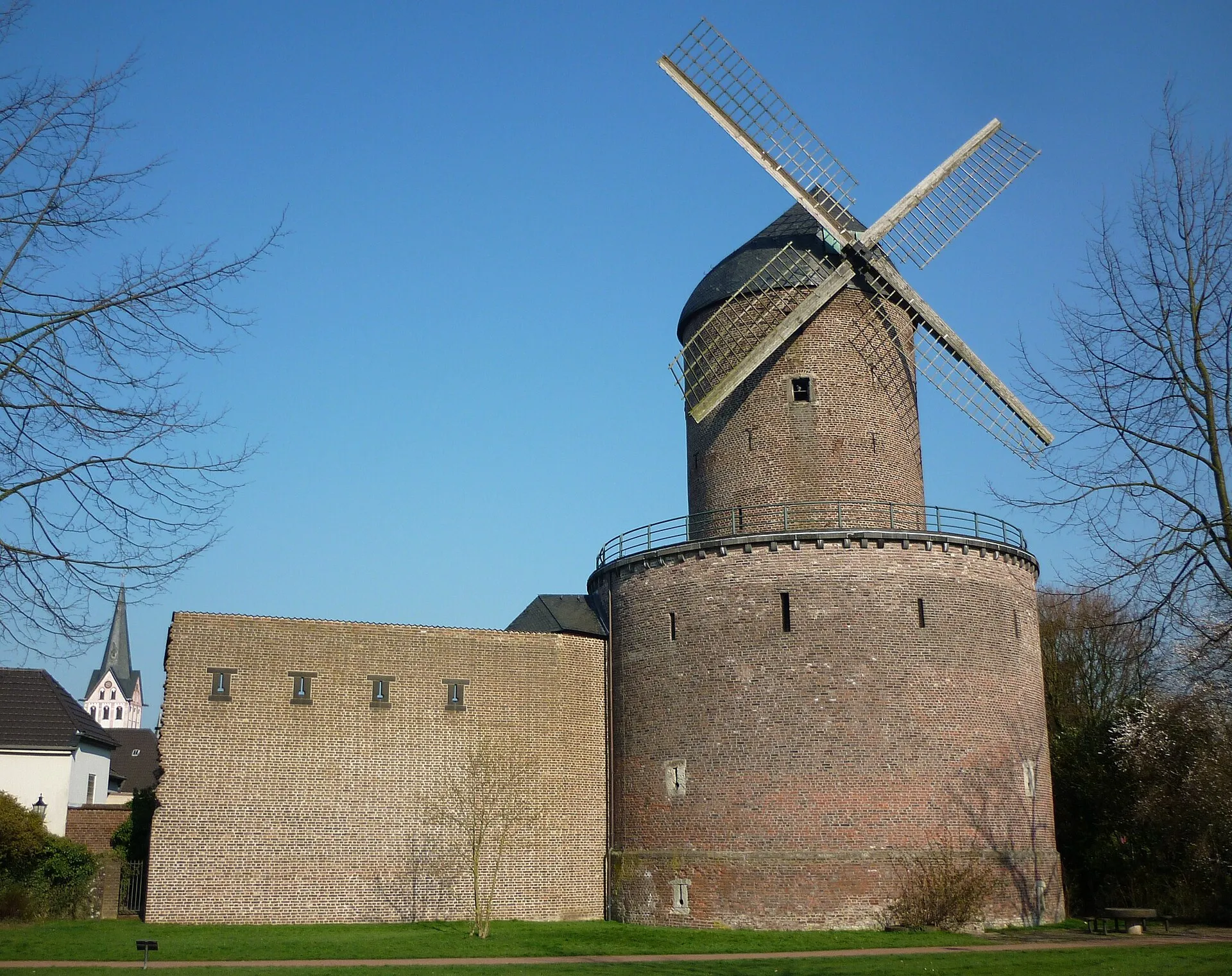 Kempen , Turmwindmühle, Hessenwall 1